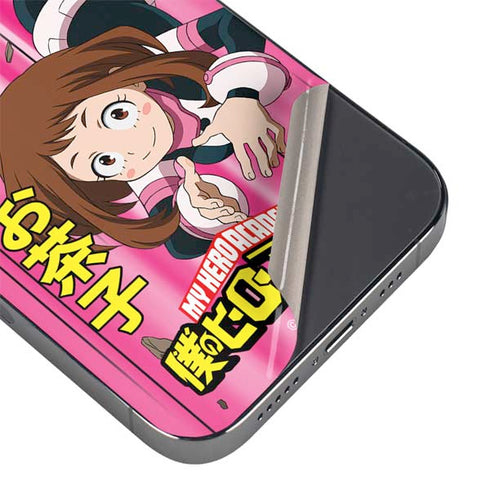 My Hero Academia Ochaco Uraraka Season 4 iPhone 14 Pro Skin